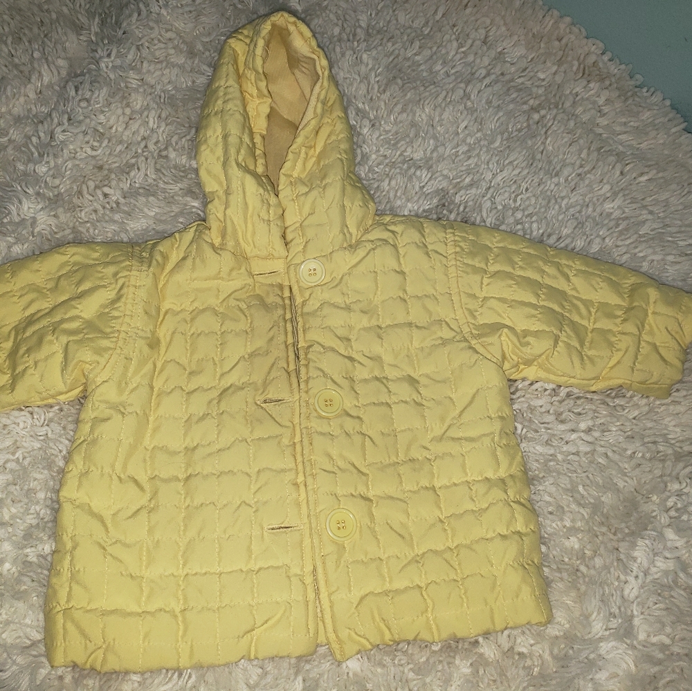 Baby Girl Puffer Jacket with Hood